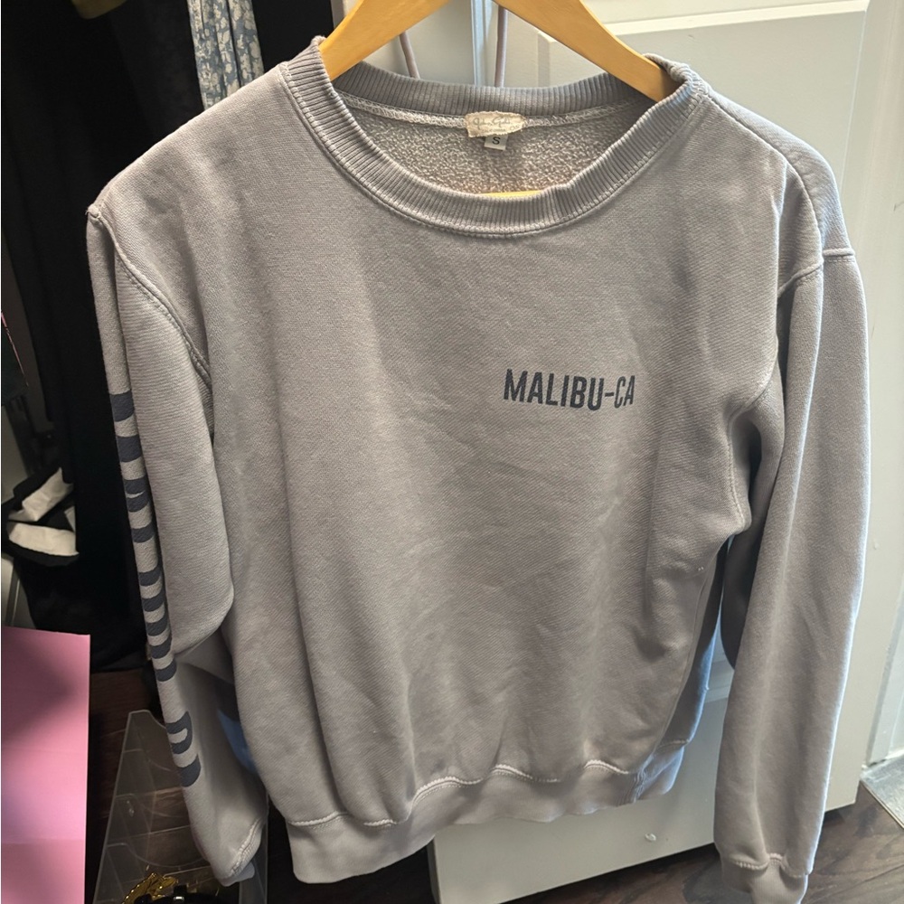 Gray Malibu-CA Sweatshirt